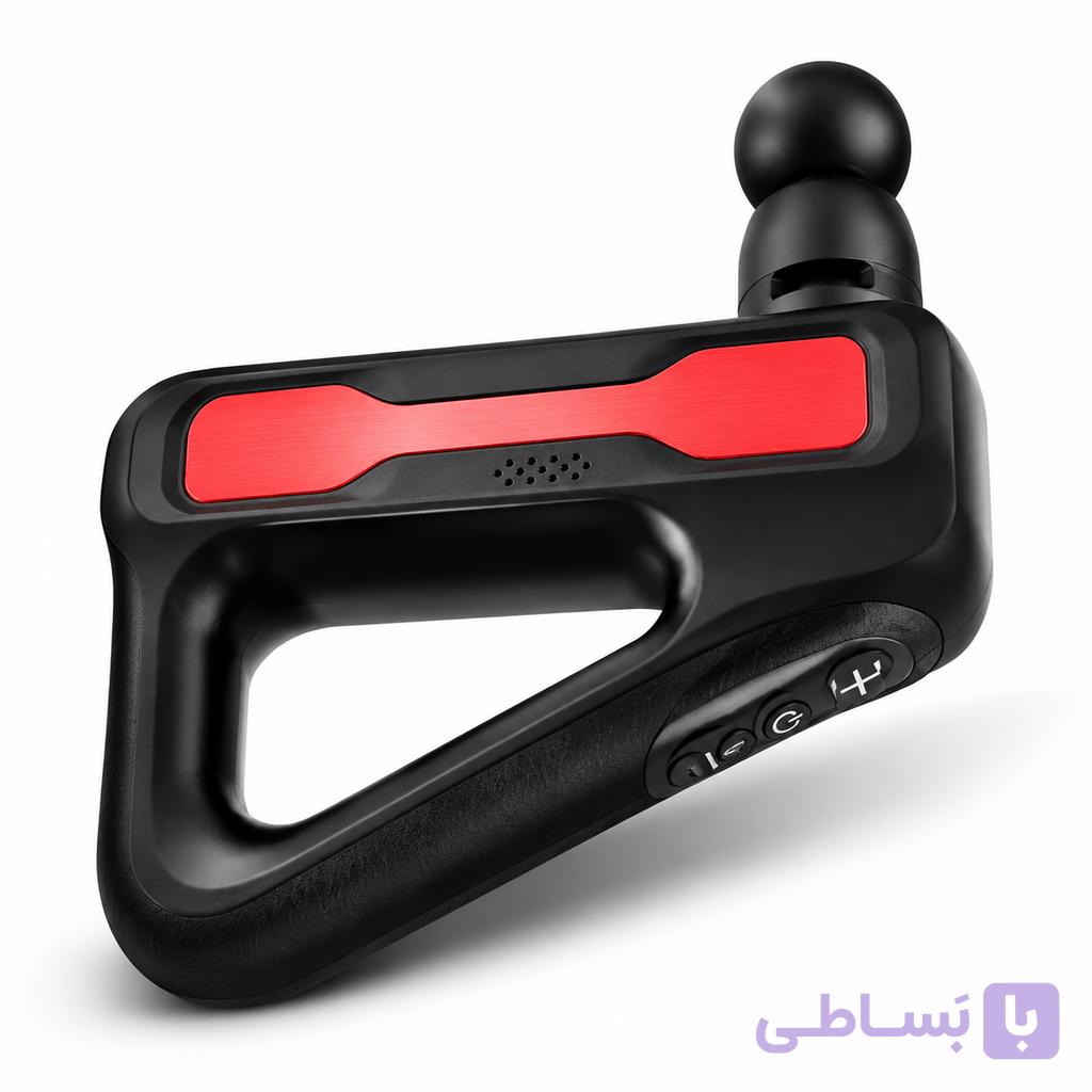 ماساژور تفنگی Fascial Gun مدل HB-003 با نمایشگر دیجیتالی به همراه ۸ سری