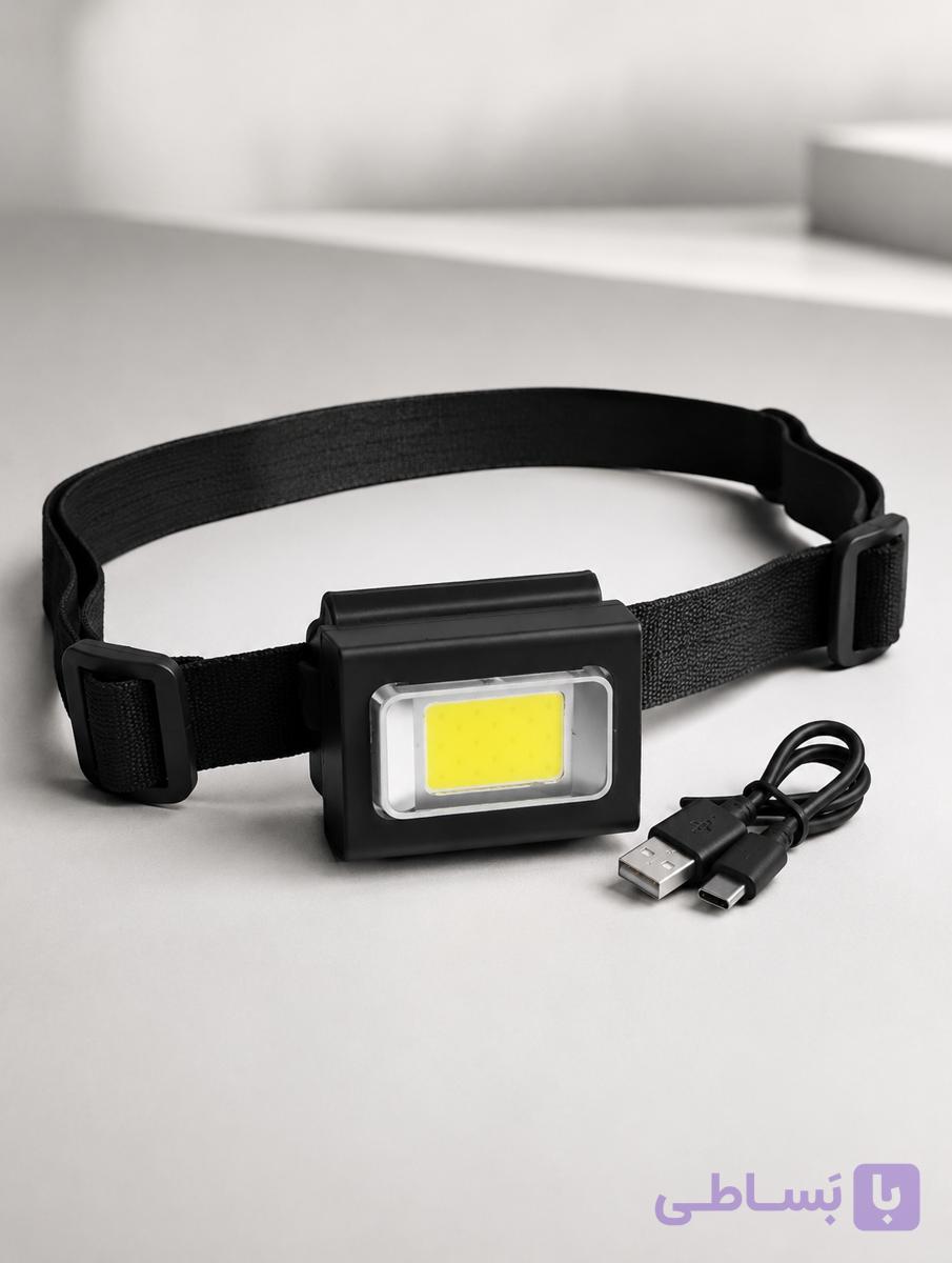 چراغ پیشانی شارژی مگنتی مدل Running Lamp (هدلایت)