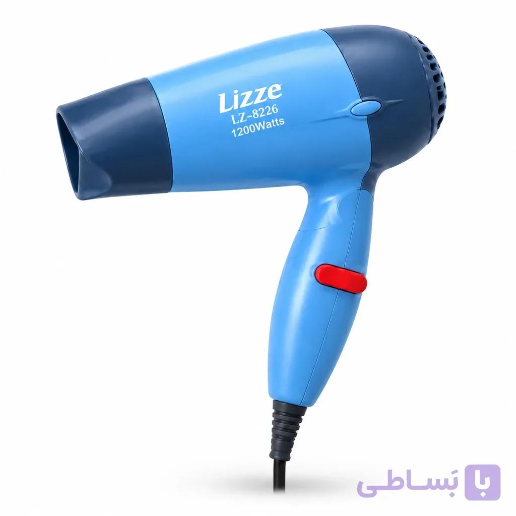 سشوار مسافرتی لیز مدل LZ-8226 تاشو قدرت 1200 وات