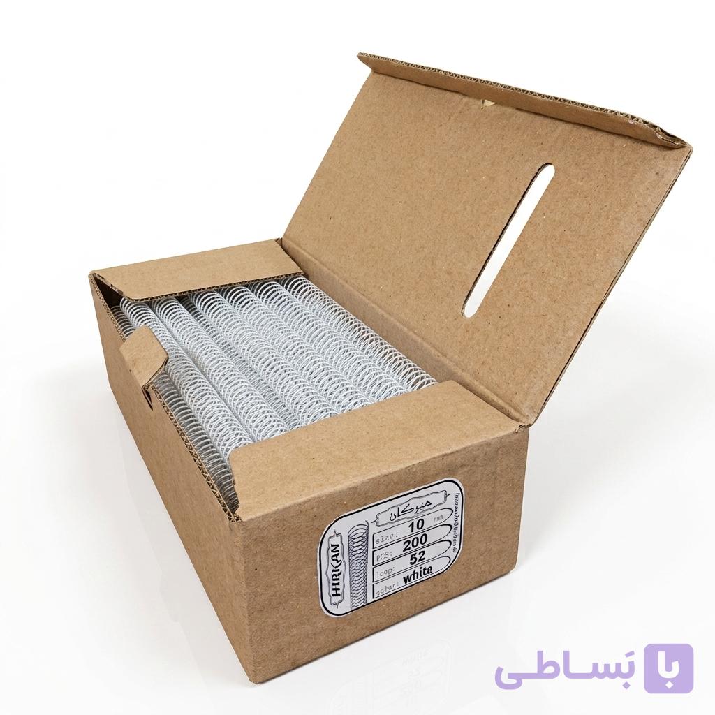فنر صحافی هیرکان سایز 10(200 عددی)