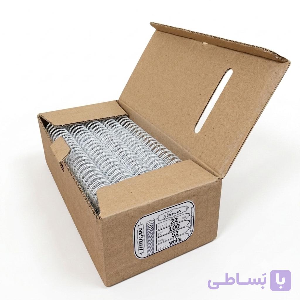 فنر صحافی هیرکان سایز 22 (100 عددی)