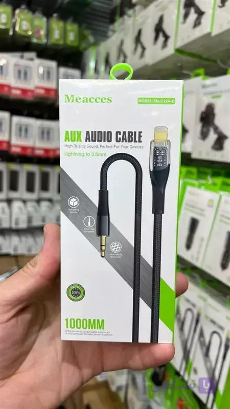 خرید AUX Meacces c22  لایتنینگ آیفونی اصل و باکیفیت