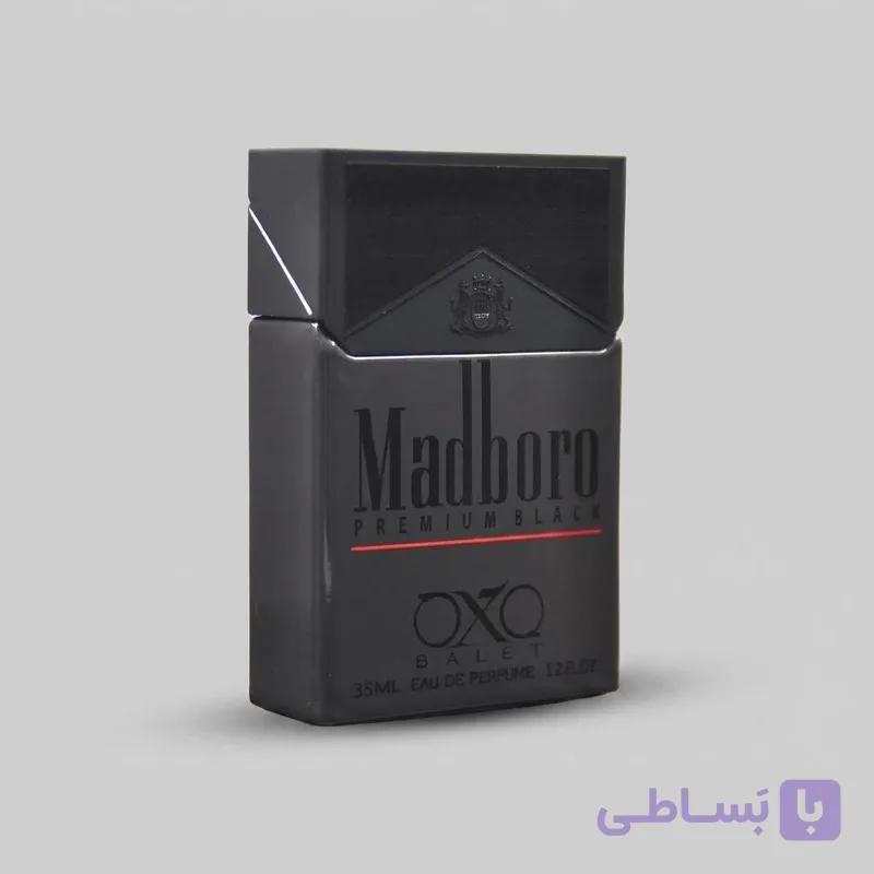عطر جیبی اکس بالت مدل madboro premium black با رایحه گرم حجم 35 میلی‌لیتر