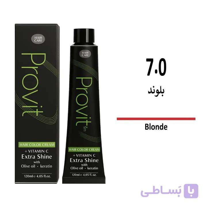 رنگ مو پرویت بلوند شماره7/0