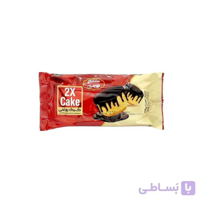 کیک دو قلو روکشدار ژیلداس