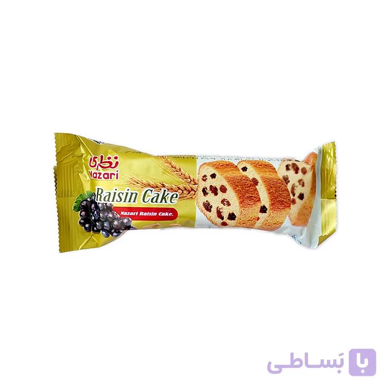 کیک روغنی حاوی کشمش نظری
