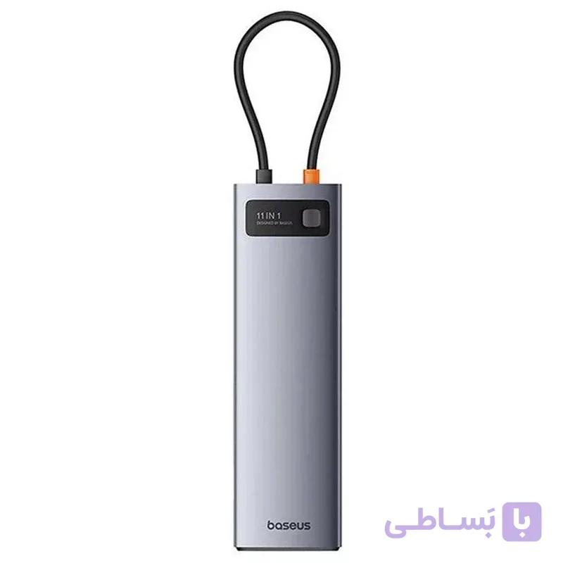 هاب 11 پورت USB-C بیسوس مدل BS-OH147 - فروشگاه اینترنتی دیجی بازار