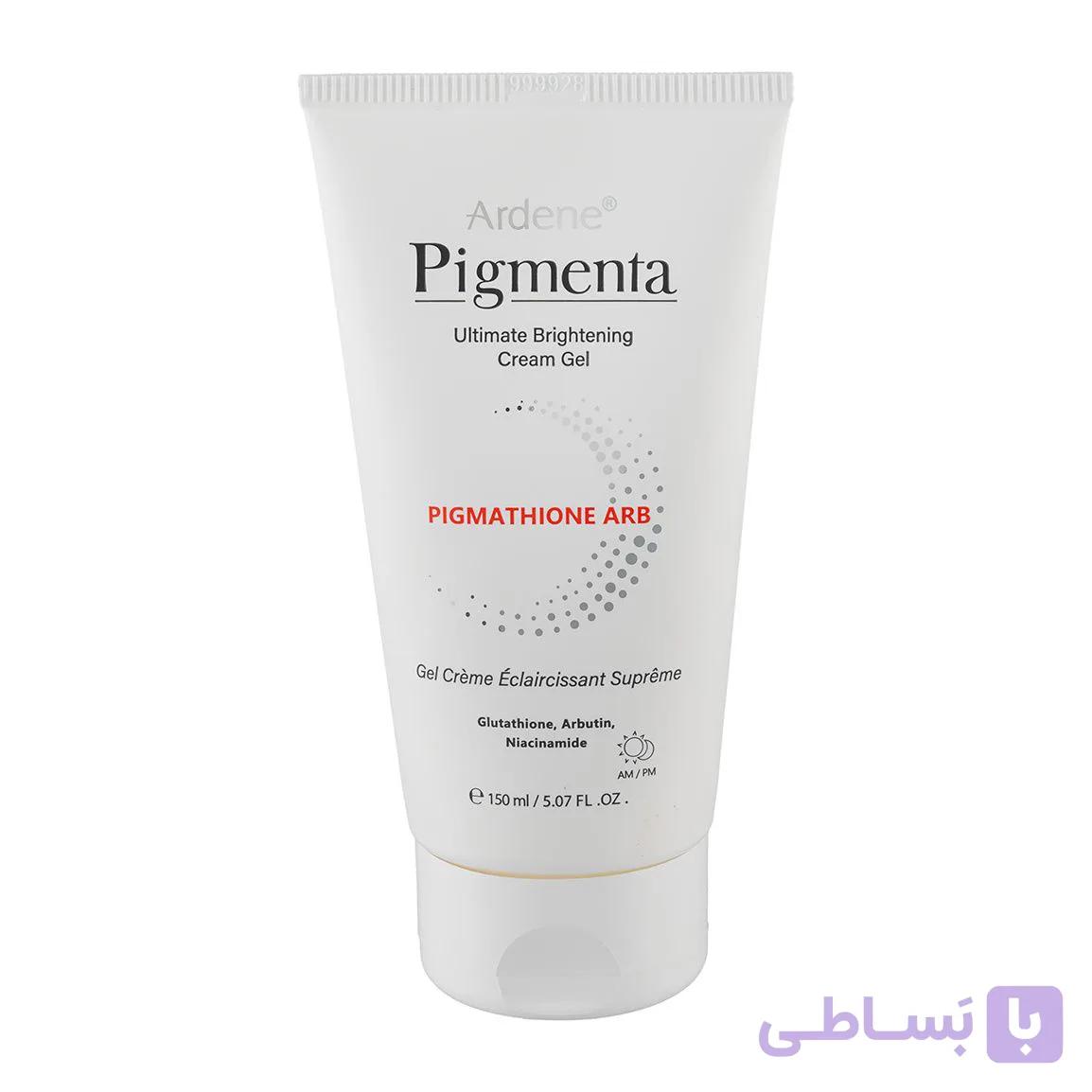 کرم ژل روشن کننده بدن آردن پیگمنتا مناسب برای انواع پوست‌ حجم 150 میلی لیتر