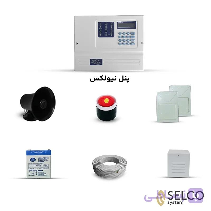 پک دزدگیر نیولکس با دو چشمی پایرونیکس — تصویر 1