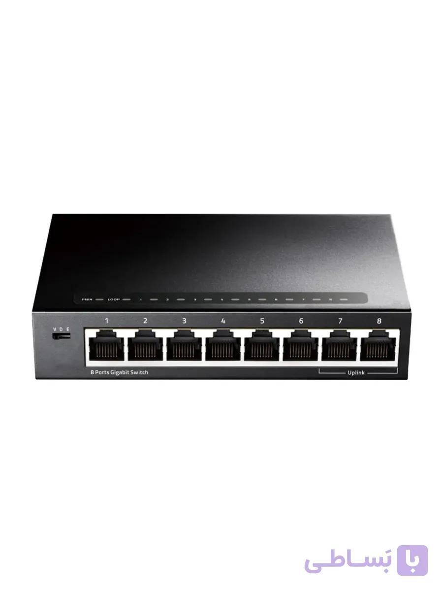 سوییچ شبکه 8 پورت کودی مدل 3.0 GS108 — تصویر 1