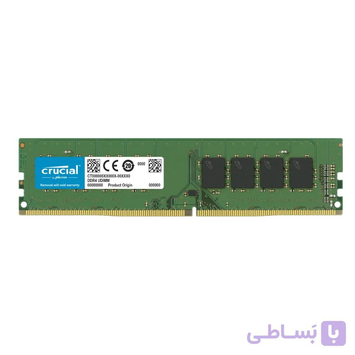 رم دسکتاپ DDR4 کروشیال تک کاناله 3200 مگاهرتز ظرفیت 16 گیگابایت CT16GU3200 — تصویر 1