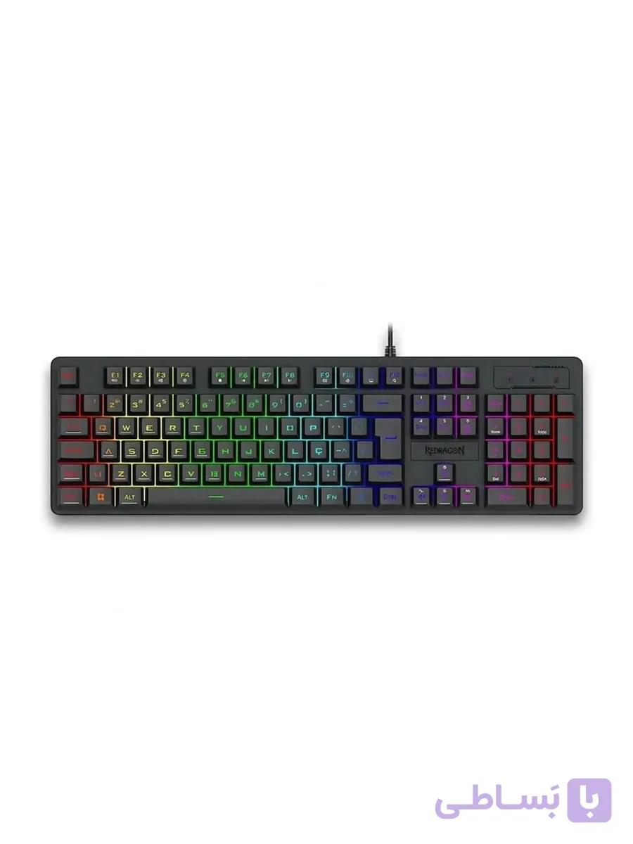 کیبورد گیمینگ ردراگون مدل Netherbane K521 RGB — تصویر 1