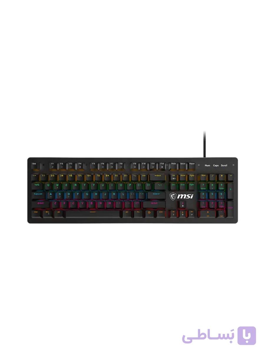 کیبورد ام اس آی مدل FORGE GK300-BLUE SWITCHES — تصویر 1