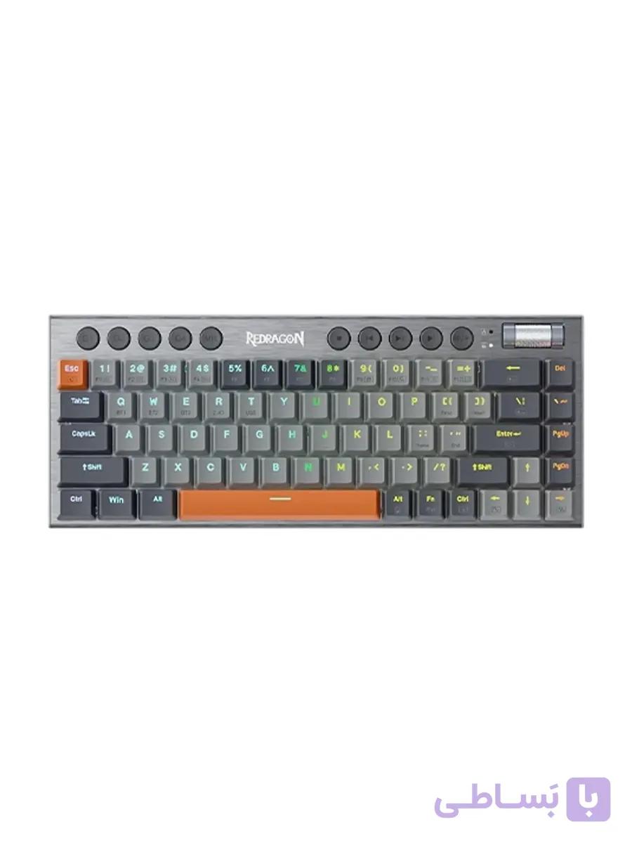 کیبورد بی سیم گیمینگ ردراگون مدل HORUS K609 GG Pro RGB — تصویر 1