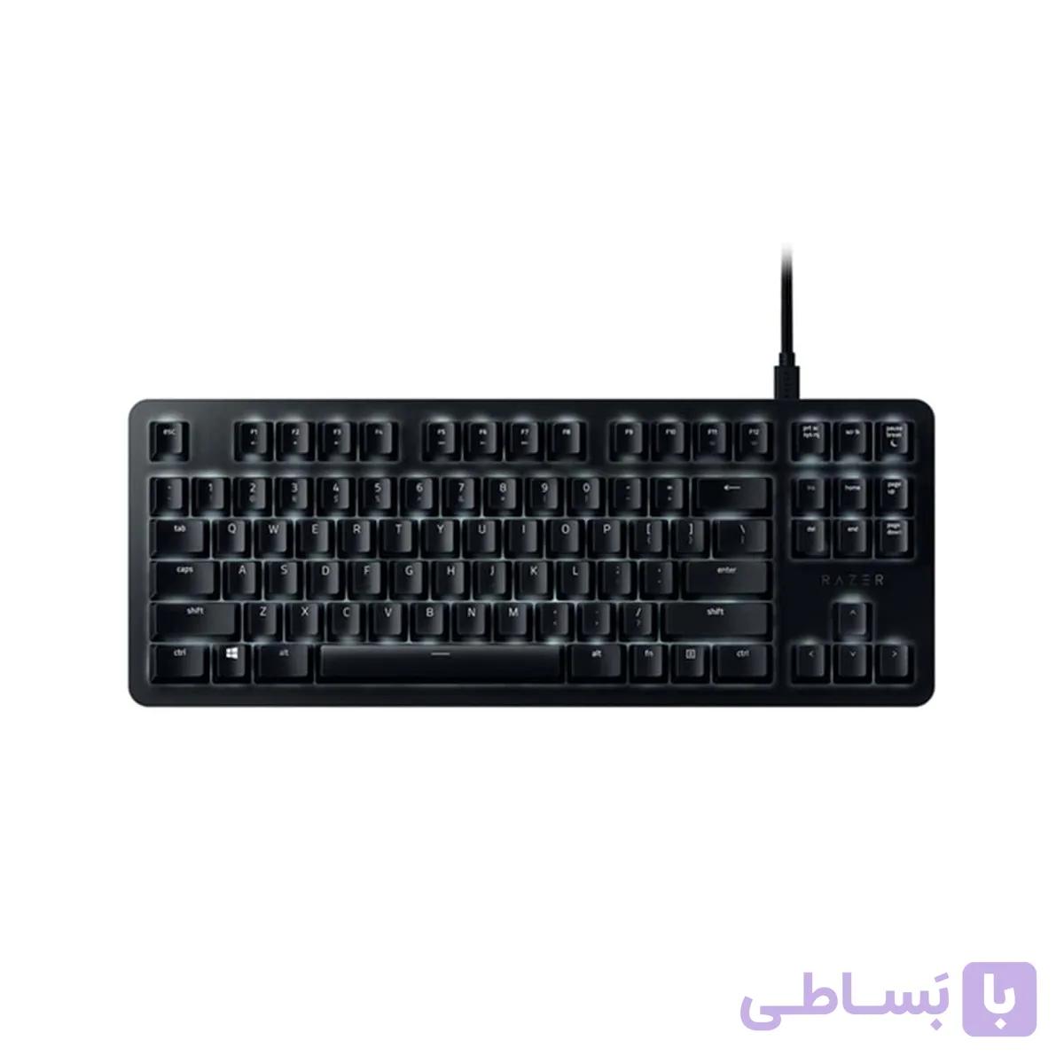 کیبورد RAZER مدل گیمینگ  BlackWidow LITE ORANGE SWITCH MERCURY — تصویر 1