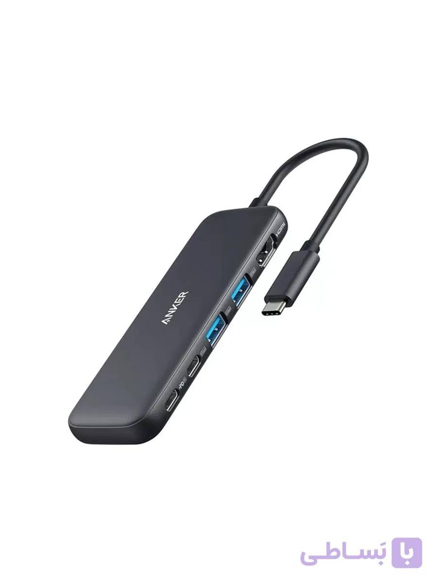 هاب 5 پورت USB-C انکر مدل A8355H11 Anker 332 — تصویر 1