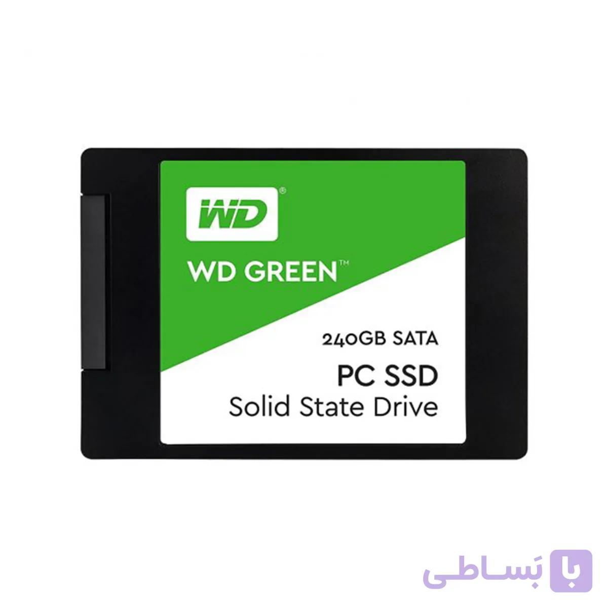 حافظه SSD  وسترن دیجیتال مدل GREEN با ظرفیت 240GB — تصویر 1