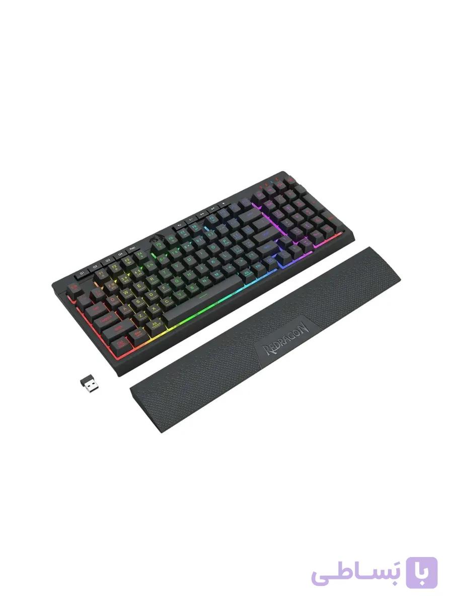 کیبورد گیمینگ ردراگون مدل SHIVA K515 RGB — تصویر 1