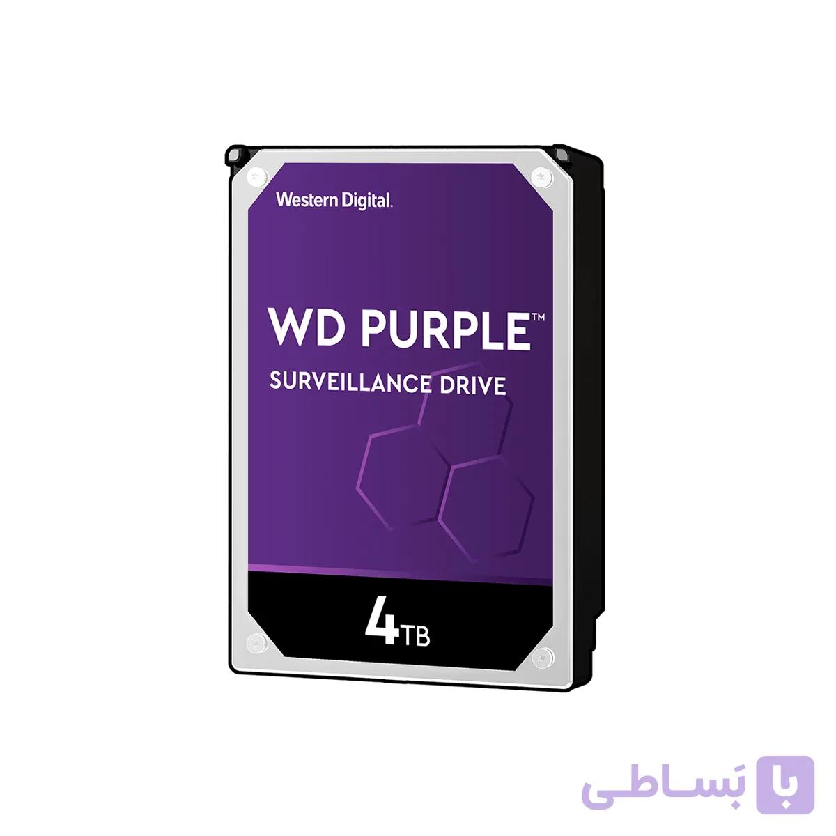 هارددیسک اینترنال وسترن دیجیتال مدل Purple ظرفیت 4 ترابایت