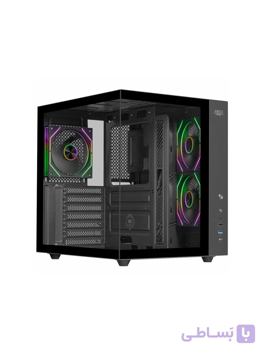 کیس گیمینگ اوست مدل AQ-15-TG-B