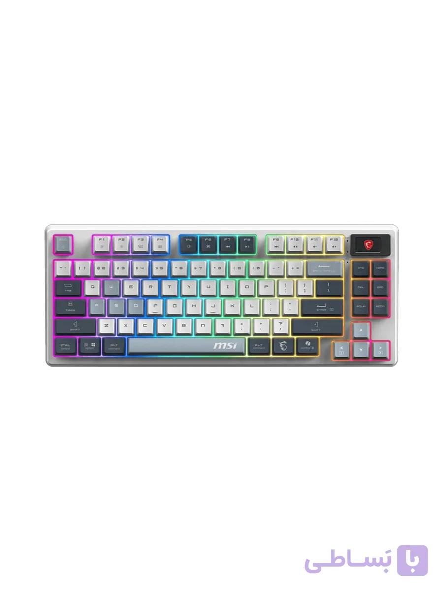 کیبورد ام اس آی بی سیم مدل FORGE GK600 TKL SKY — تصویر 1