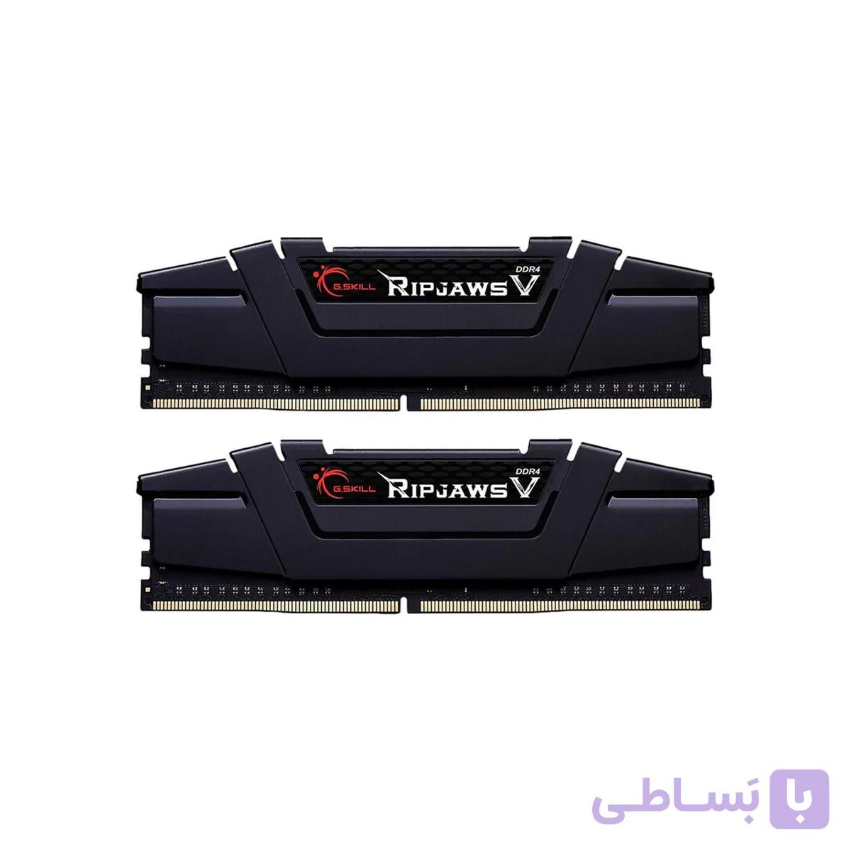 رم دسکتاپ DDR4 جی اسکیل دو کاناله 4000 مگاهرتز  مدل Ripjaws V  ظرفیت 32 گیگابایت CL18 — تصویر 1