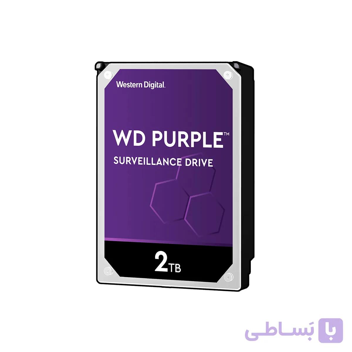 هارددیسک اینترنال وسترن دیجیتال مدل Purple ظرفیت 2 ترابایت