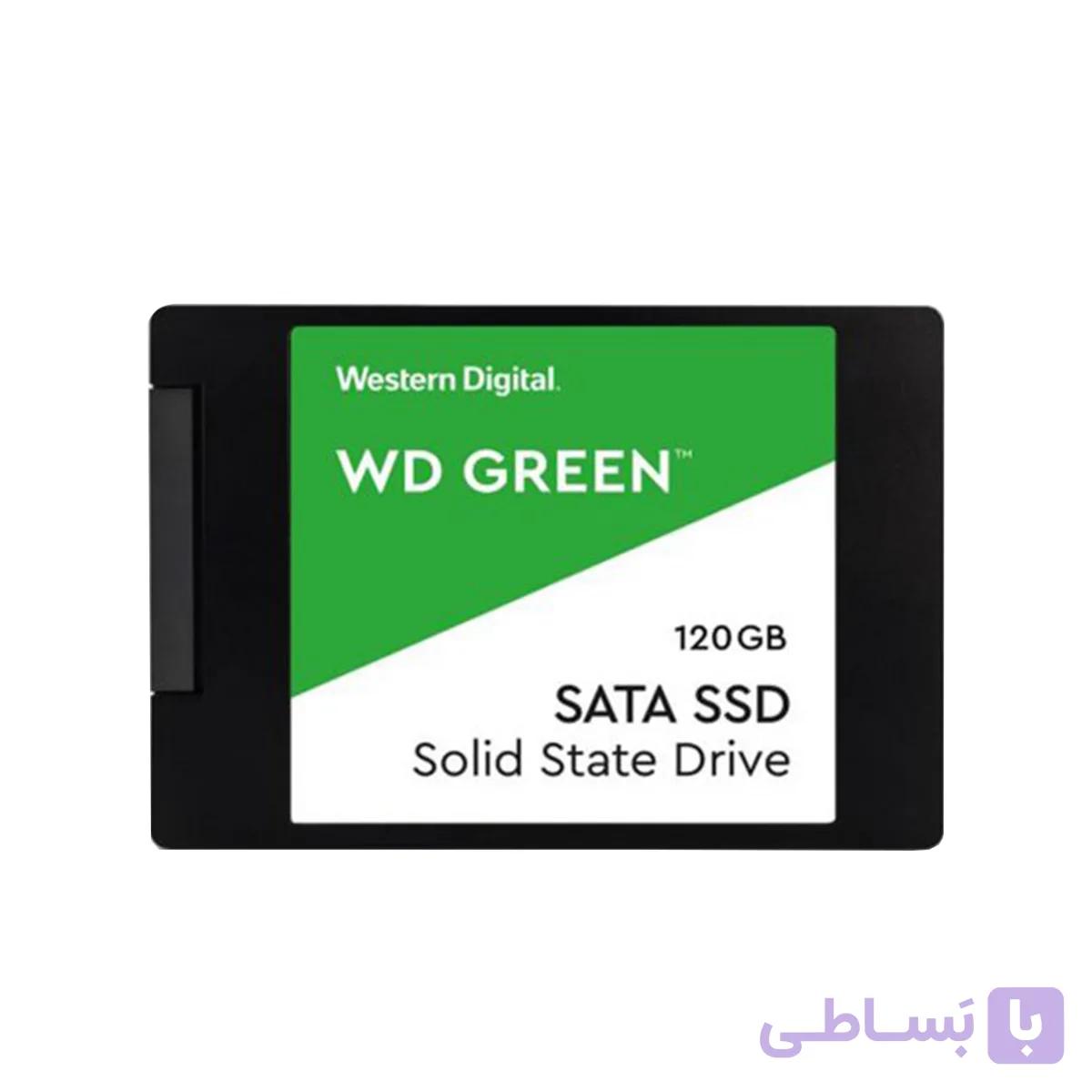 حافظه SSD  وسترن دیجیتال مدل GREEN با ظرفیت 120GB — تصویر 1