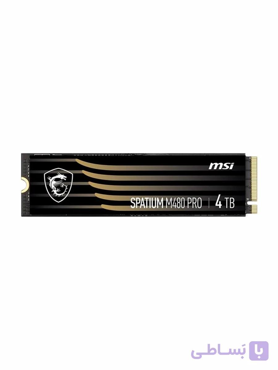 حافظه اس اس دی اینترنال ام اس آی مدل SPATIUM M480 PRO M.2 2280 ظرفیت 4 ترابایت — تصویر 1