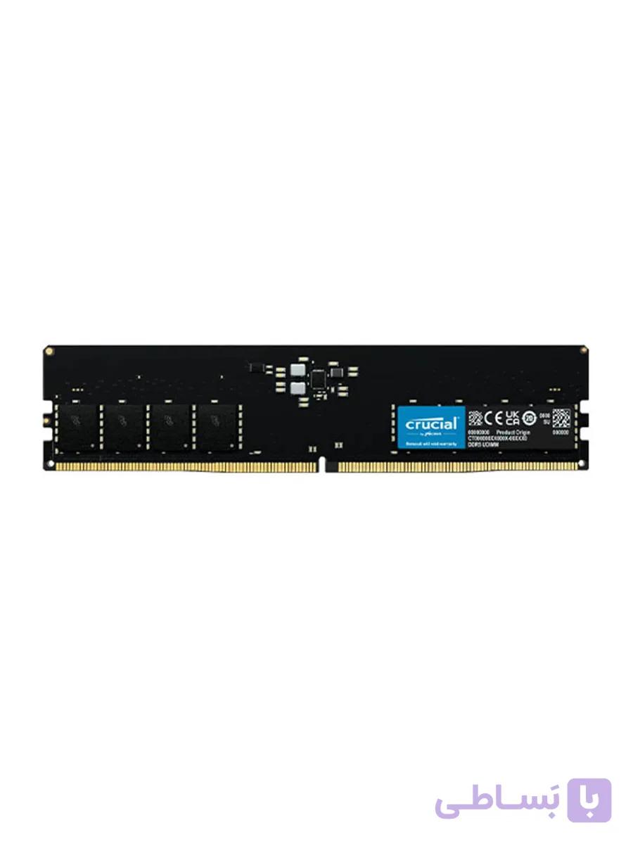 رم دسکتاپ DDR5 کروشیال تک کاناله 5600 مگاهرتز ظرفیت 32 گیگابایت CT32 — تصویر 1