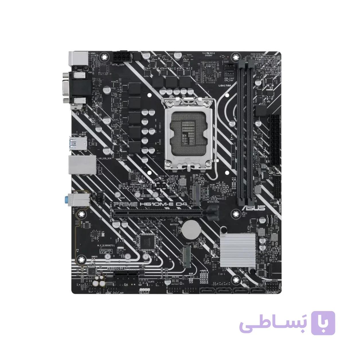 مادربرد ایسوس مدل PRIME H610M-E — تصویر 1