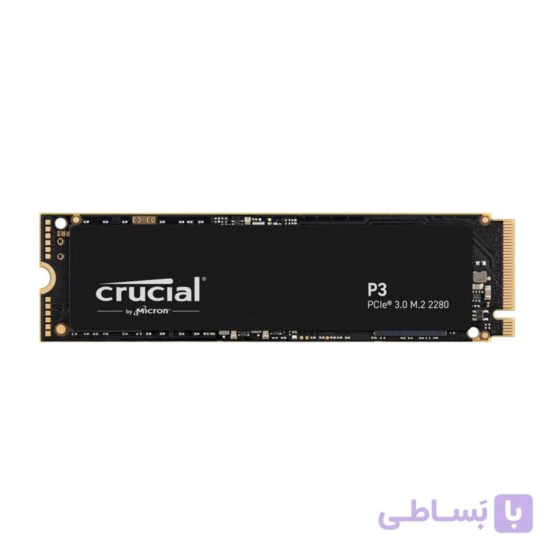 حافظه M.2 ssd اینترنال Crucial مدل P3 ظرفیت 500 گیگابایت — تصویر 1