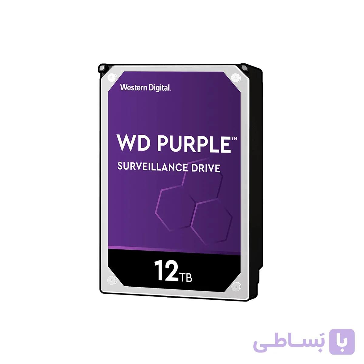 هارددیسک اینترنال وسترن دیجیتال مدل Purple ظرفیت 12 ترابایت