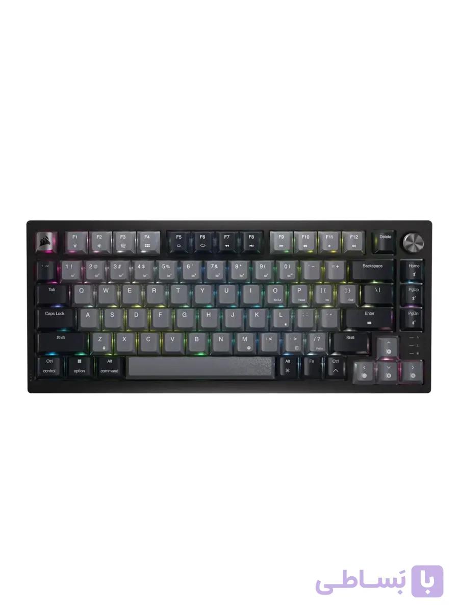 کیبورد گیمینگ کورسیر مدل K65 PLUS WIRELESS 75% RGB — تصویر 1