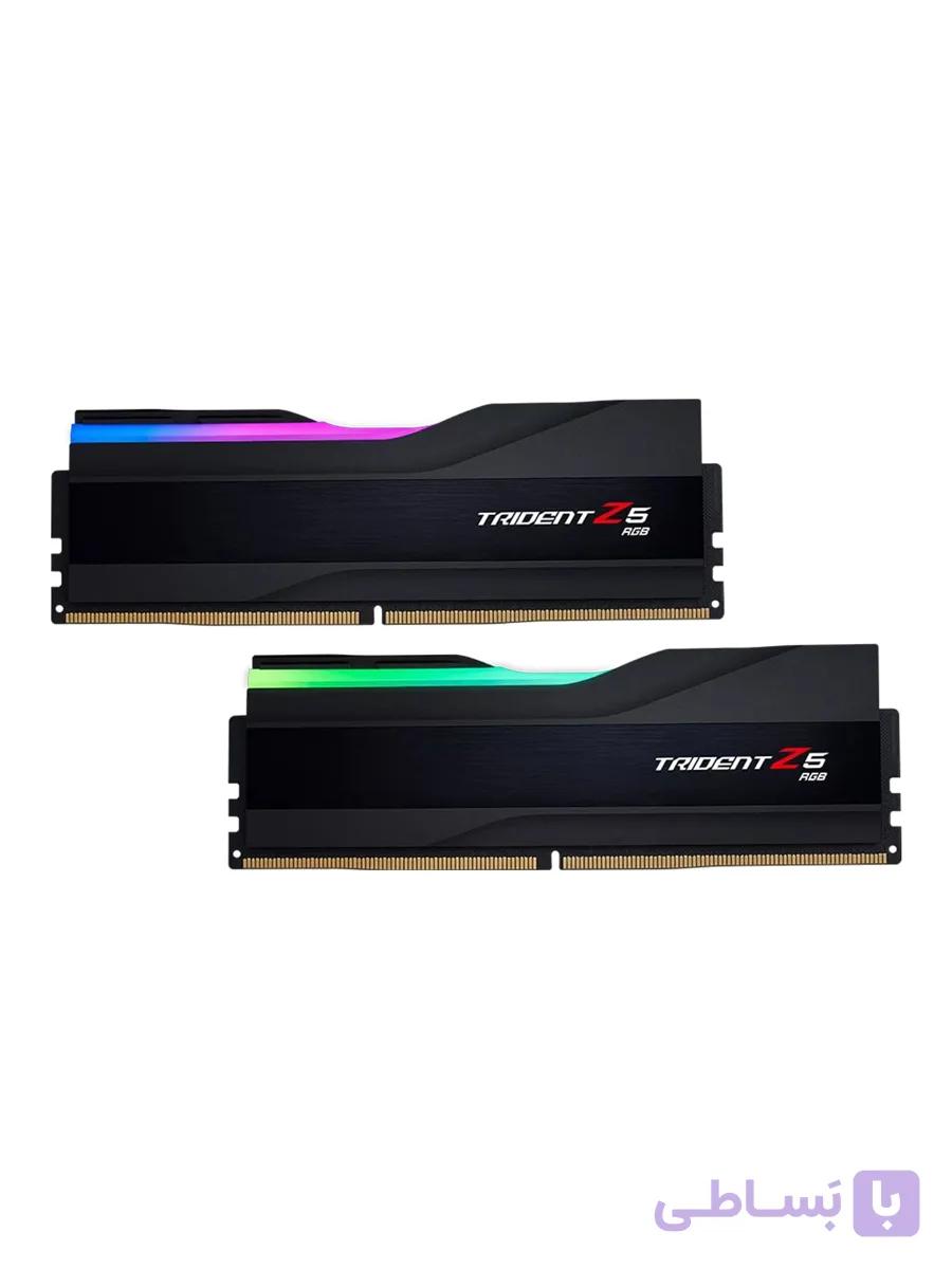 رم دسکتاپ DDR5 دو کاناله 5600 مگاهرتز CL30 جی اسکیل مدل Trident Z5 RGB ظرفیت 64 گیگابایت — تصویر 1