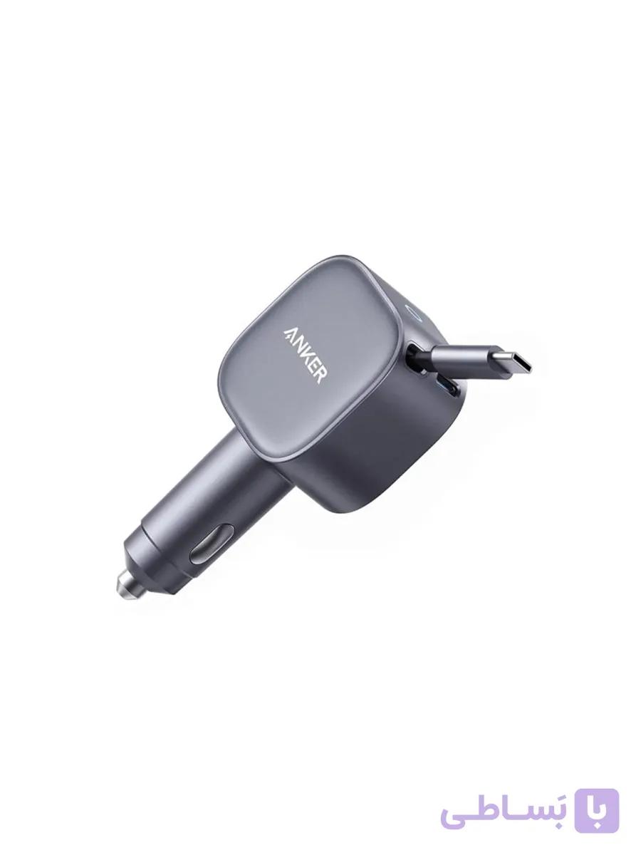 شارژر فندکی 75 وات انکر Anker USB-C Nano Car Charger 75W مدل A2738HA2 — تصویر 1