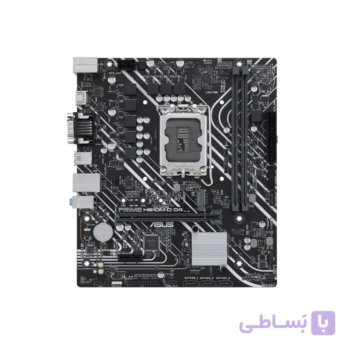 مادربرد ایسوس مدل PRIME H610M-D — تصویر 1
