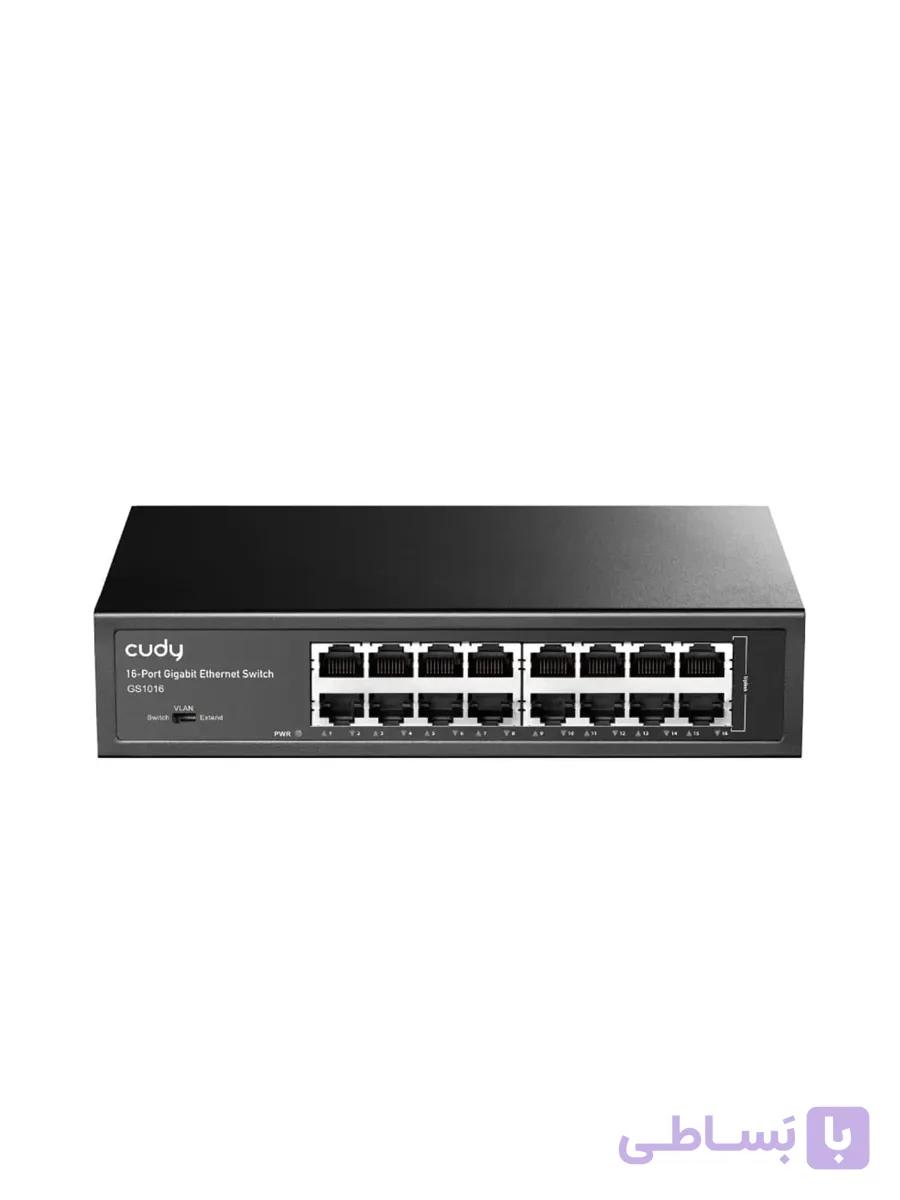 سوییچ شبکه 16 پورت کودی مدل GS1016 2.0 — تصویر 1