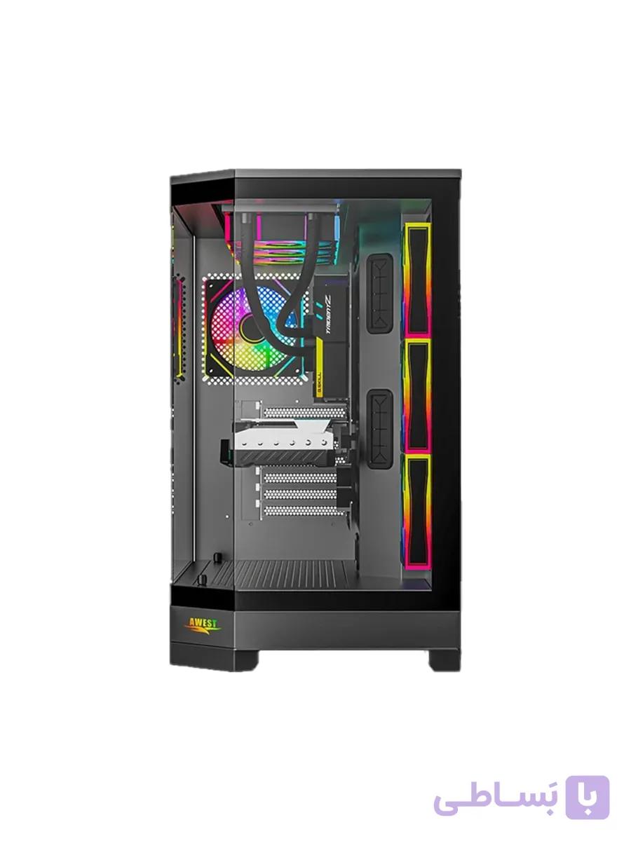 کیس گیمینگ اوست مدل GT-AQ1-MB — تصویر 1