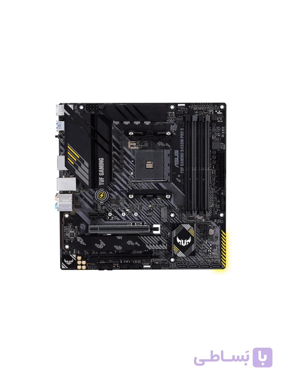 مادربرد ایسوس مدل TUF GAMING B450M-PRO S — تصویر 1