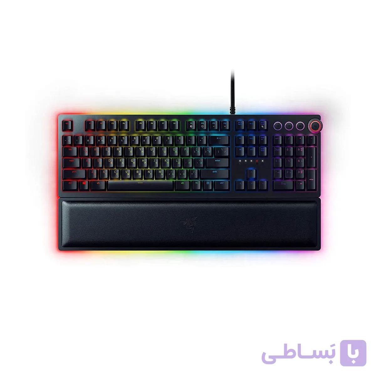 کیبورد RAZER مدل گیمینگ HUNTSMAN ELITE Opto-Mechanical — تصویر 1