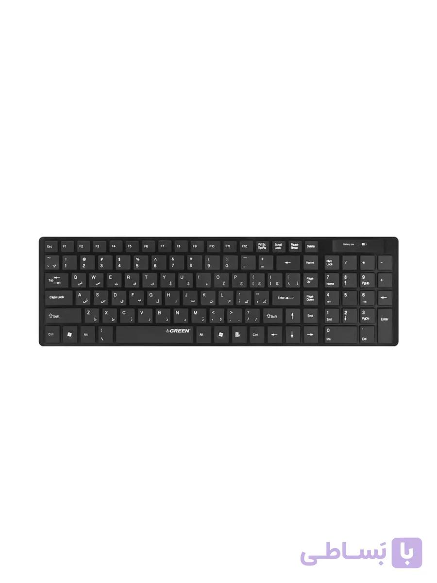 کیبورد گرین مدل GK101W — تصویر 1