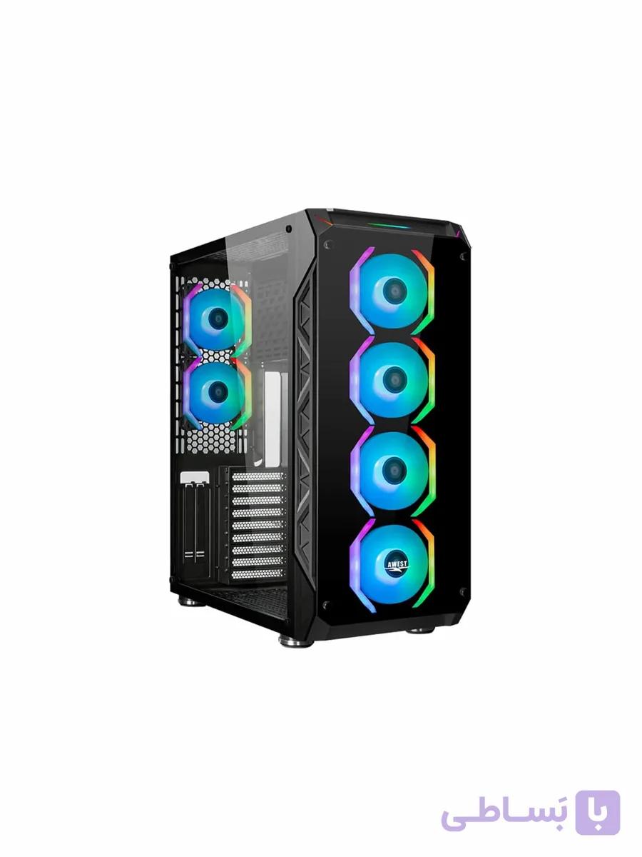 کیس گیمینگ کامپیوتر اوست مدل GT-AV401-FB — تصویر 1