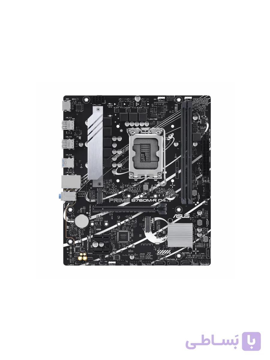 مادربرد ایسوس مدل PRIME B760M-R D4 — تصویر 1