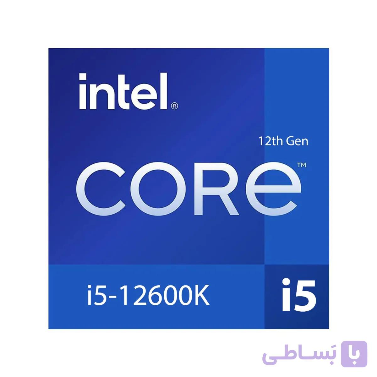 پردازنده CPU اینتل  مدل Core i5-12600K Alder Lake Tray — تصویر 1