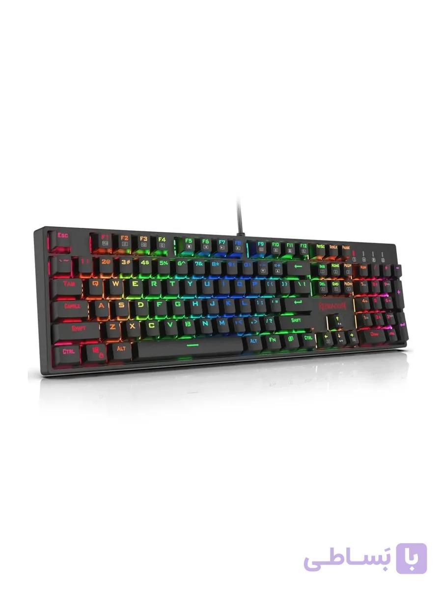 کیبورد مکانیکی ردراگون مدل Surara K582 RGB سوئیچ قرمز — تصویر 1