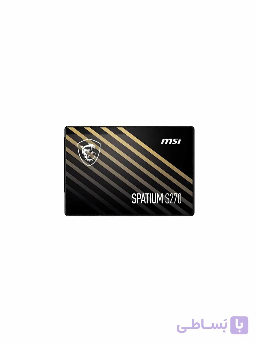 حافظه SSD ام اس آی مدل SPATIUM S270 با ظرفیت 240 گیگابایت — تصویر 1