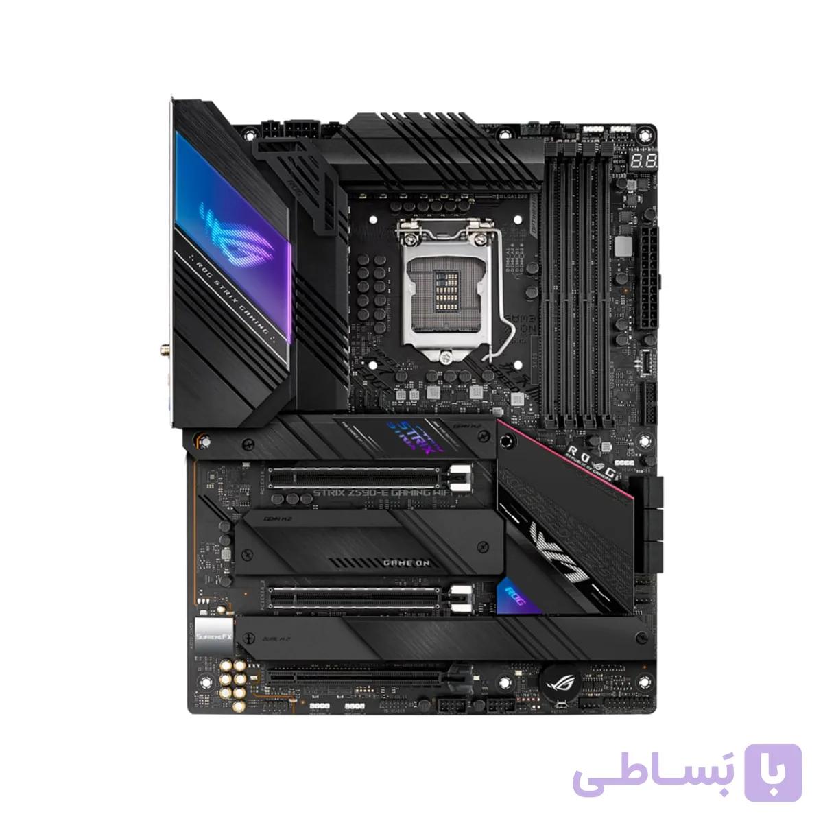 مادربرد ایسوس مدل ROG STRIX Z590-E GAMING WIFI — تصویر 1