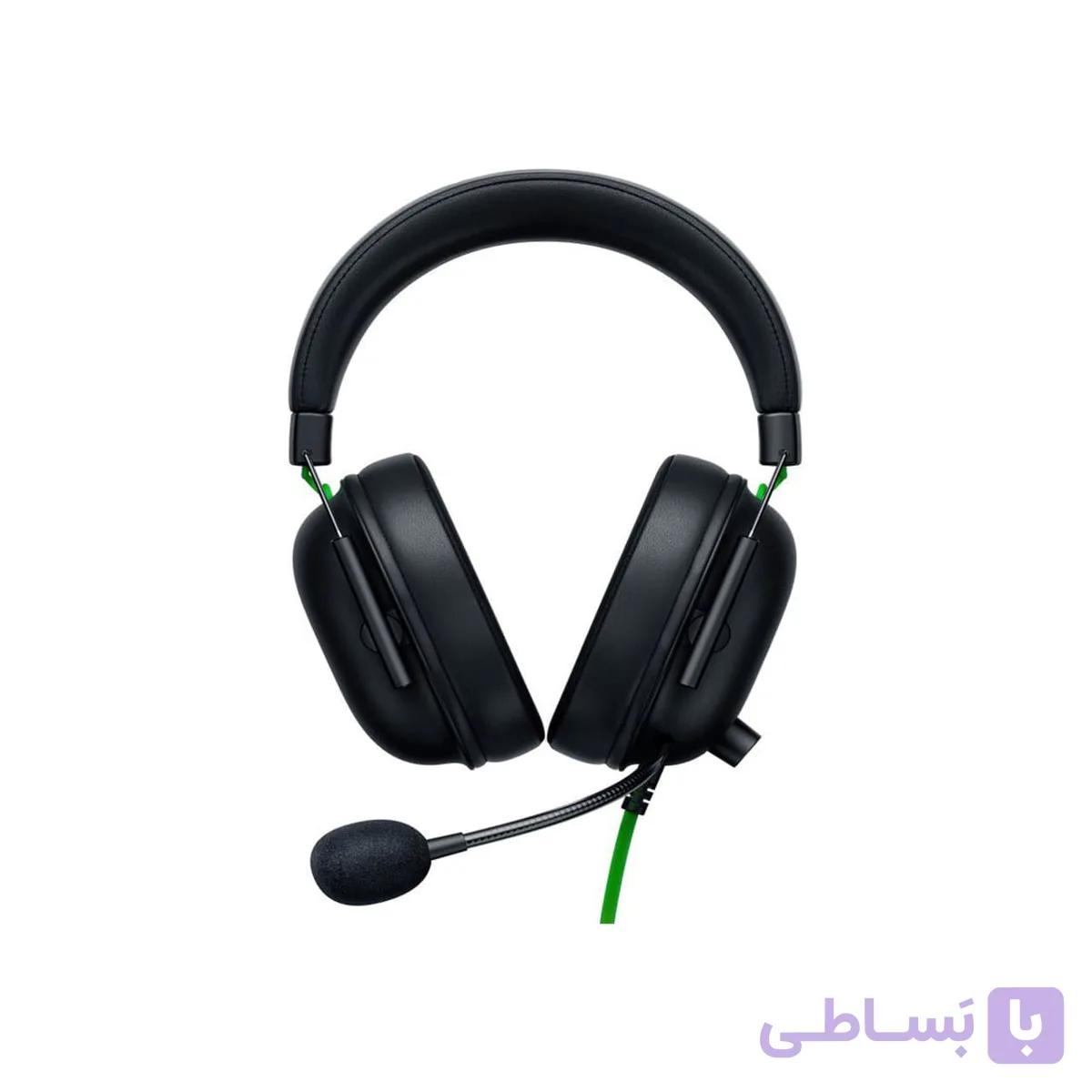 هدست Razer مدل Blackshark V2 + USB Mic — تصویر 1