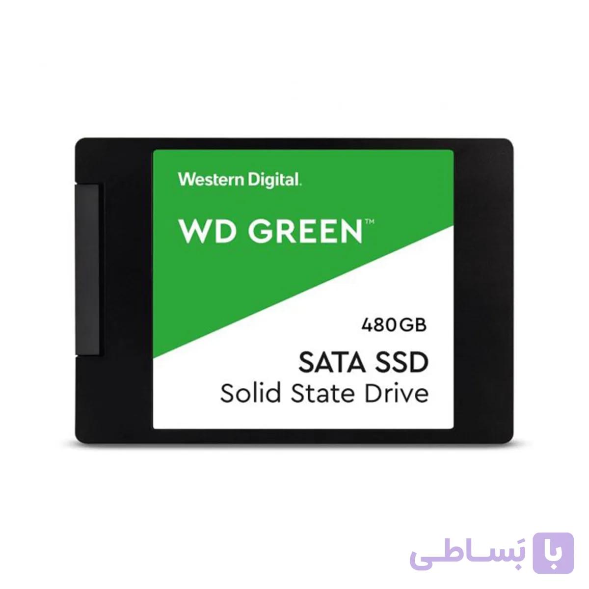 حافظه SSD  وسترن دیجیتال مدل GREEN با ظرفیت 480GB — تصویر 1
